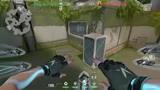 How to enrty B on NEW MAP fracture valorant