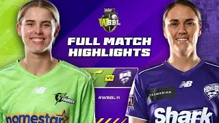Sydney Thunder v Hobart Hurricanes Match Highlights | #WBBL11