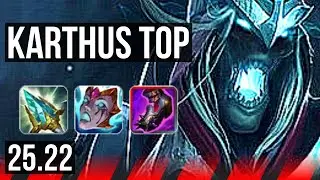 KARTHUS vs AMBESSA (TOP) | KR Master | 25.22
