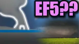 Giant EF5 wedge TORNADO with winds over 200mph! | 2d weather sandbox