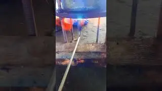 heating the bearing using oil by burning it #music #acapella #seashanty #bass #vikings