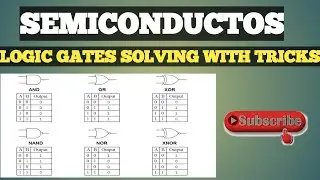 Logic Gates Tricks | Semiconductors Tricks | Physics Tricks | KCET & NEET Series |