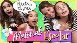 🎒Mis AMIGAS YOUTUBERS deciden mi MATERIAL ESCOLAR!!! 📒🖊 Vuelta al COLE y REGRESO a CLASES 2018 📚
