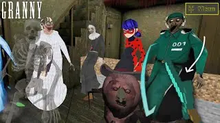 New Weapons And Minecraft Mod with Mom spider in Granny 1.8.7 Mod Menu