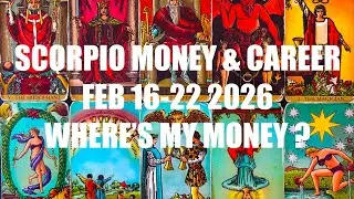 СКОРПИОН ♏️ СВОБОДА ВАША! 🔓 УСПЕХ НА МИЛЛИОН ДОЛЛАРОВ! 💸 ТАРО КАРЬЕРА И ДЕНЬГИ 16-22 ФЕВРАЛЯ 2026...