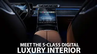 2021 Mercedes S Class Interior I Meet the S-Class DIGITAL