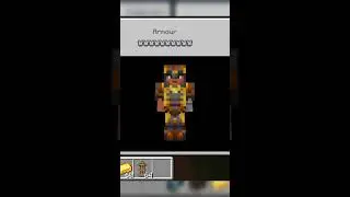 Combining rarest armor trim with gold #armor