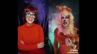 Scooby Doo #Cosplay Style #Shorts: Velma Makeup Wig Costume Dress Outfit Super Fan! Jessica Felice!