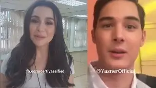 Yassi Pressman & Tanner Mata's message for YasNer fans