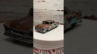 Hot wheels 55 plymouth savoy. #hotwheels #plymouth