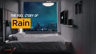 Cozy Rain Background 🌧️ | Relaxing Rain Sounds for Sleep, Study & Focus (No Ads)