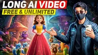 How to Create Long AI Videos for FREE | How To Make Fairy Tales Animation with AI (Full Tutorial)