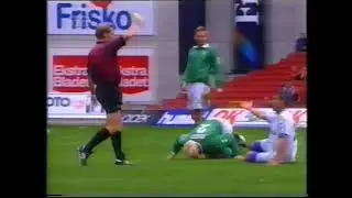FCK-AB 1-1 (0-1). 22.09.1996. Faxe Kondi Ligaen. (TV2's dækning).