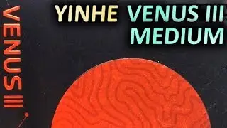 YINHE (Milkyway) Venus III Medium - test chop and countertopspin on SPINLORD Ultra Carbon Def