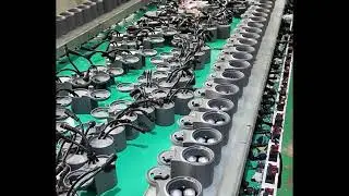 Engineering lighting rainproof pole clamp light chain light RGBW chain LED tree holding light