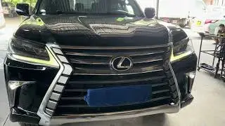 Lexus Lx570 đời 2017 thay thế bộ led mi mới siêu sáng sáng trắng như zin và bền hơn zin 
