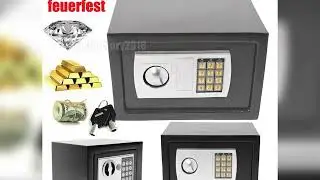 A must-have product!&nbsp;DayPlus Digital Safe Househol Steel Safe Box Currency Vank Deposit Box with K