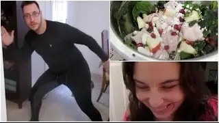NEW SALAD IDEA, BIKE RIDE AND BEING SILLY