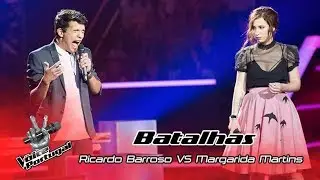 Ricardo Barroso VS Margarida Martins – “Dancing on my own” | Batalha | The Voice Portugal