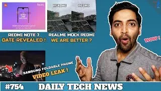 Redmi Note 7 India Launch Date,Realme Mocks Redmi,Oppo Smartwatch,Honor 5G Phone,Oppo K1 6th Feb#754