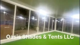 Outdoor Air conditioned  Shades.