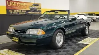1990 Ford Mustang LX Convertible 7UP Edition | For Sale $18,900