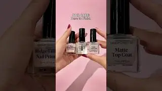 Nail Care: Base to Finish. Shiny Top Coat VS Matte Top Coat