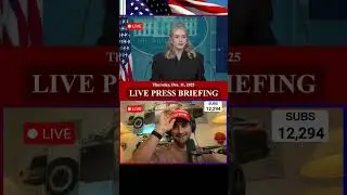 LIVE - White House Press Briefing - Rep America with Medi