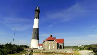 Robert Moses State Park & Fire Island Lighthouse Sunset
