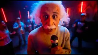 Einstein Singing in 2025? 🤯 A Creative History Twist!