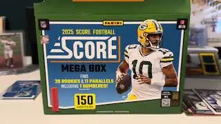 Opening 2025 Panini Score Football Cards! Relic Hit!