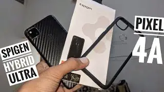 Pixel 4a Spigen Ultra Hybrid Case unboxing & Review India