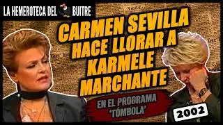 Tunda de Carmen Sevilla a Karmele, Telemadrid se retira ('Tómbola' - Parte 4)