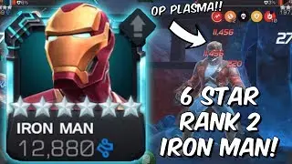 6 Star Iron Man Infinity War Rank 2 Rank Up & RoL + LoL Gameplay! - Marvel Contest of Champions