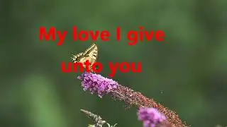 My peace i give unto you