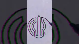 Arabic calligraphy with neon marker #calligraphy #artist #popular #creativestyle #islamiccalligraphy