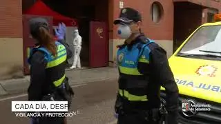 POLICIA LOCAL DE SALAMANCA. TRABAJANDO CADA DÍA PARA QUE PUEDAS QUEDARTE EN CASA.