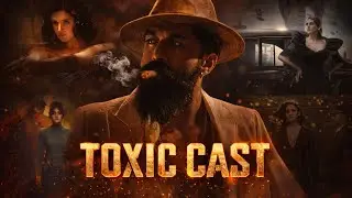 Toxic Movie All Cast & Actress Names | Yash Upcoming Movie #toxic #yash
