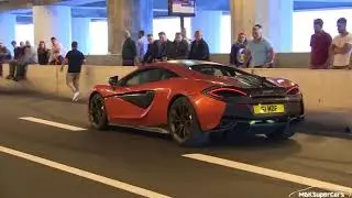 Seen Through Glass's McLaren 540C w Larini Exhaust in Monaco  BEST SOUNDING MCLAREN!