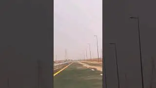A sandstorm isa natural phenomenon when a strong wind blowing..#shorts #youtubeshorts #uaedubai#uae
