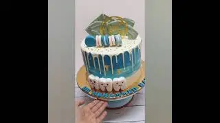 dentist theme cake #shorts #chocolatecake