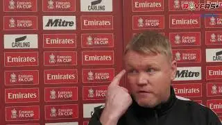 Grant McCann looks ahead to FA Cup tie against Crystal Palace