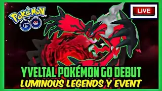 MEETING YVELTAL IN LUMINOUS LEGENDS Y OF POK&Eacute;MON GO LIVE PLUS FIERCE MINI BATTLE!!!