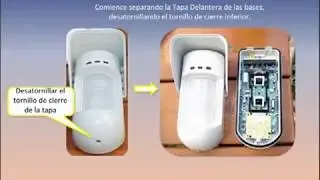 Instalación del Detector de Movimiento Antimascotas para Exterior Risco WatchOut