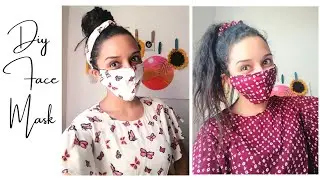 ازاي تعملي كمامة بالقماش - طريقة سهلة جدا