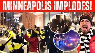 Thousands Of Rioters Attack Ice Facility In Minneapolis, All Hell Broke LOOSE!
