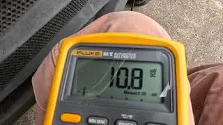 Проверка тока Kubota с помощью измерителя Fluke и объяснение принципа работы измерителя тока