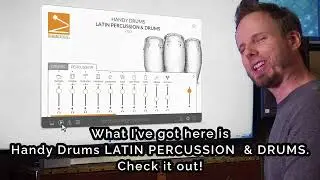 This is Handy Drums LATIN PERCUSSION & DRUMS v2