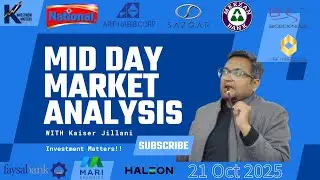 Ajj Ka Bazaar - Market roundoup, KSE100 Index performance. Charts DCR, BFBIO, MEBL, NATF & MORE