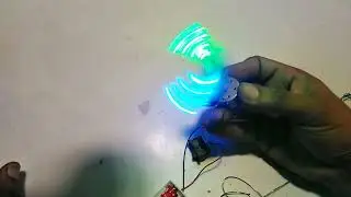 how to make leds lights project! make a moving leds lights with motor.
